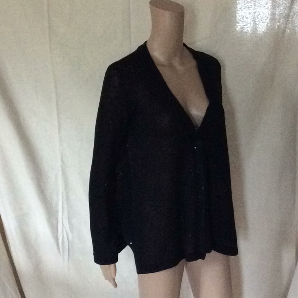 Brunello Cucinelli new top sparkly black
